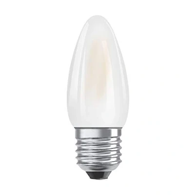 Abbildung von OSRAM LED Kerzenlampe E27 4W Classic B 2.700K matt