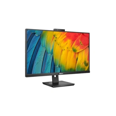 Abbildung von PHILIPS 27B1U5601H 27 Zoll QHD Monitor, 5 MP Webcam, höhenverstellbar, Lautsprecher (2560x1440, 75 Hz, HDMI, DisplayPort, USB C, RJ45, Hub) schwarz