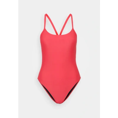 Abbildung von Speedo Solid Racerback Badeanzug, Damen, Größe: Large, Raspberry fill