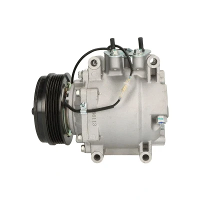 Abbildung von BOSCH 1 986 AD1 261 Kompressor 12V PAG 46 R134a mit Montageanleitung, Dichtring HONDA: Jazz Schrägheck (GD, GE3, GE2) 1.3 iDSi, 1.2 i DSI