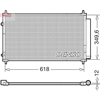 Abbildung von DENSO DCN50117 Klimakondensator mit Trockner R 134a