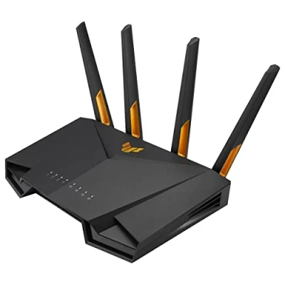 Abbildung von ASUS TUF Gaming AX3000 V2 Dual Band WLAN kombinierbarer Router (Tethering als 4G und 5G Ersatz, WiFi 6, bis zu 3000 Mbit/s, Mobile Game Mode, 2,5Gbit/s Port, AiMesh, AiProtection Pro)