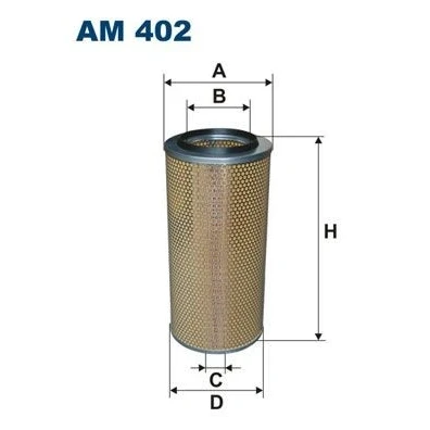 Abbildung von FILTRON AM 402 Luftfilter 495 240 Filtereinsatz
