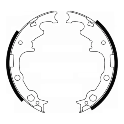 Abbildung von KRAFT 6028532 Bremsbacken 228,6 65,5 JEEP: Cherokee II, WRANGLER 2