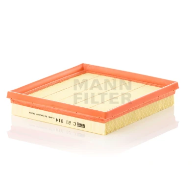 Abbildung von MANN FILTER C 21 014 Luftfilter 35 190 205 Filtereinsatz VOLKSWAGEN: Golf 7, Polo V Hatchback, 7 Variant, SKODA: Octavia 3 Combi