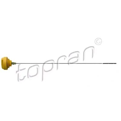 Abbildung von TOPRAN 701 459 Ölmeßstab mit Dichtung gelb Kunststoff RENAULT: MEGANE 2 Kombi, SCENIC 2, Scénic 1