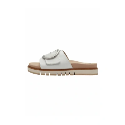 Abbildung von Tamaris Pantolette flach, Damen, Größe: 42, White nappa Schuhe