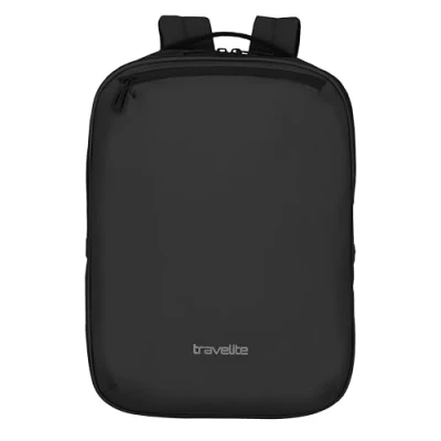 Abbildung von Travelite Basics 40 CM Laptopfach Tagesrucksack, Größe: One Size, Schwarz