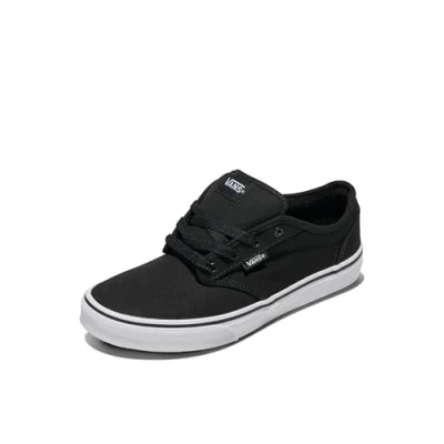 Abbildung von Vans Unisex Kinder Atwood Sneaker, Canvas Black White, 36.5 EU