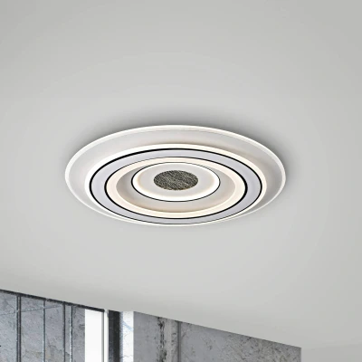Abbildung von JUST LIGHT Deckenleuchte »TOLAGO«, 1 flammig, Leuchtmittel LED Board fest integriert, LED, Fernbedienung, Infrarot inkl.