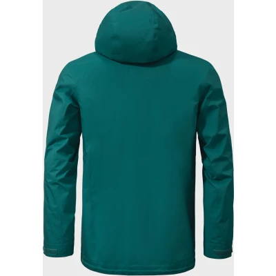 Abbildung von Schöffel Herren 2.5L Jacket Aiplspitz M, leichte Outdoor Jacke, wasserdicht &amp; atmungsaktiv, Regenjacke aus 2,5 Lagen Venturi mit 2 Wege Stretch und verstellbarer Kapuze, quartz, 48