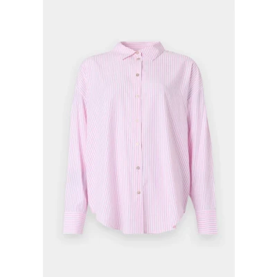 Abbildung von Vero Moda Vmnora Hemdbluse, Damen, Größe: Large, Bright white/bon bon