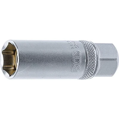 Abbildung von BGS 2469 Zündkerzen Einsatz mit Magnet, Sechskant 10 mm (3/8&quot;) SW 16