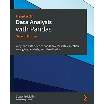 Abbildung von Hands On data Analysis with Pandas Second Edition: A Python science handbook for collection, wrangling, analysis, and visualization