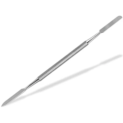 Abbildung von Gelspatel Doppel Spatel, Salbenspatel, Doppelinstrument Edelstahl, Rostfrei, 17 cm