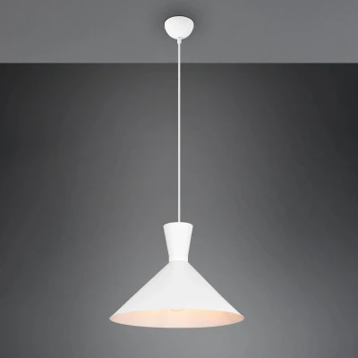 Abbildung von TRIO Leuchten Pendelleuchte »Enzo«, 1 flammig, Leuchtmittel E27 ohne Leuchtmittel, Hängelampe max 28W (exkl.), höhenverstellbar, Ø 35cm
