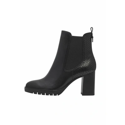 Abbildung von Tamaris Chelsea Plateaustiefelette, Damen, Größe: 41, Black struct. Schuhe