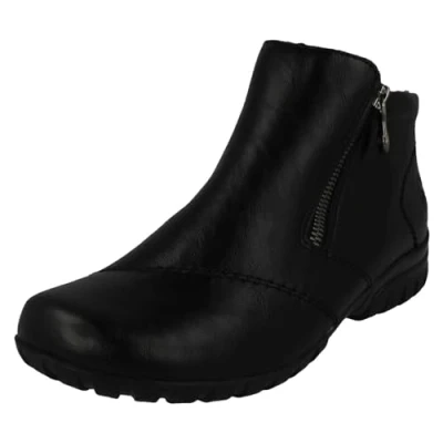 Abbildung von Rieker Ankle Boot, Damen, Größe: 39, Schwarz Schuhe