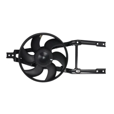 Abbildung von THERMOTEC D8F002TT Lüfter 260 12 100 mit Kühlerlüfterrahmen (Zarge) FIAT: Seicento / 600 Hatchback