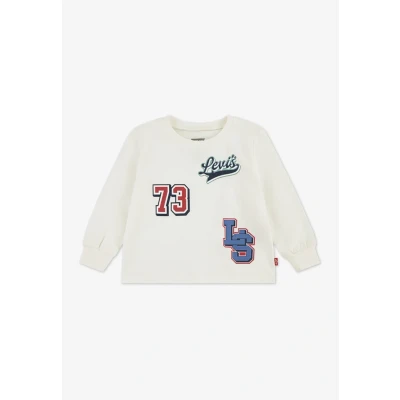 Abbildung von Levi&#039;s DOG IN CAR Langarmshirt für Kinder, Größe: 56, Egret