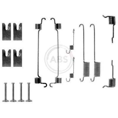 Abbildung von A.B.S. 0731Q Zubehörsatz, Bremsbacken FORD: MONDEO 2, FIESTA 4, 1
