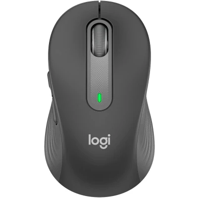 Abbildung von Logitech Signature M650 Kabellose Maus für kleine bis mittelgroße Hände, 2 Jahres Batterie, Leise Klicks, Anpassbare Seitentasten, Bluetooth, Kompatibilität mit mehreren Geräten Graphit