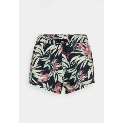 Abbildung von Roxy NO BAD Waves Printed Bikinihose, Damen, Größe: Small, Anthracite