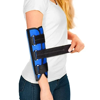 Abbildung von Sylong Ellenbogenbandage für Sehnenscheidenentzündung,Ulnarnerv,Nachtschiene Unterstützung Kubitaltunnelsyndrom,Tennisellenbogen,Geeignet Linken und Rechten Arm, Männer Frauen L/XL