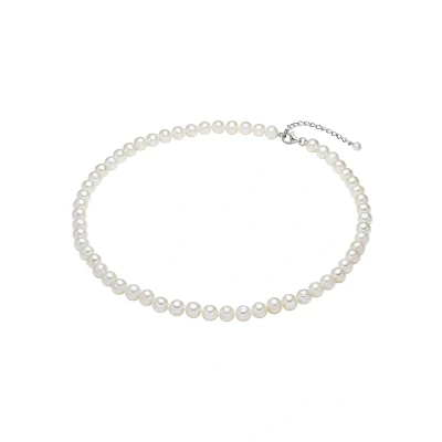 Abbildung von Valero Pearls Halskette, Damen, Größe: 40, Silber