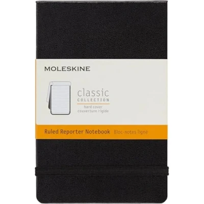 Abbildung von Moleskine S05483 Reporter Notizblock Pocket, Hardcover, liniert, schwarz