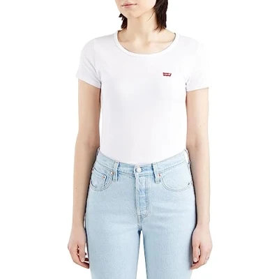 Abbildung von Levi&#039;s 2 PACK Tshirt print, Damen, Größe: Large, White/annalise