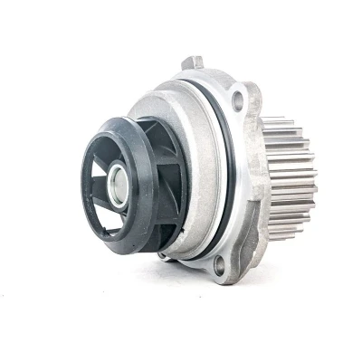 Abbildung von FEBI BILSTEIN 24358 Wasserpumpe 23 Aluguss mit Dichtring Kunststoff VOLKSWAGEN: Golf 6, 5, 4, AUDI: A3 Hatchback, Sportback, A4 B5 Avant