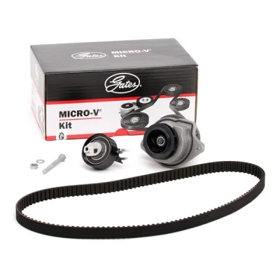 Abbildung von GATES KP15427XS 1 Wasserpumpe + Zahnriemensatz mit Tru Power VOLKSWAGEN: Polo III Hatchback, Lupo / 3L, Classic