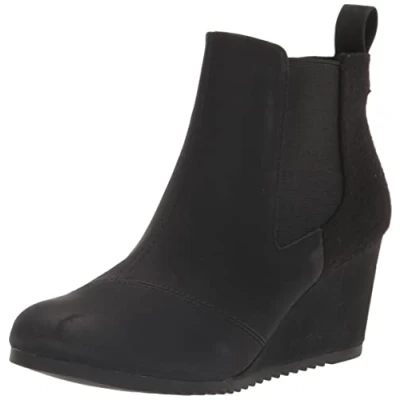Abbildung von TOMS Damen Bailey Stiefelette, Schwarz, 38 EU