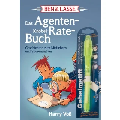 Abbildung von Ben &amp; Lasse Das Agenten Knobel Rate Buch: Geschichten zum Mitfiebern und Spurensuchen