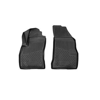 Abbildung von Element Passgenaue Premium 3D Gummimatten Fussmatten passend für FIAT Doblo Cargo Maxi, 2015 2022, 2 TLG, Schwarz