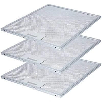 Abbildung von Kenekos 3x Metallfettfilter für Dunstabzugshaube 305mm x 267mm geeignet AEG 405525042 9 4055250429, Elica 93952919 GRI0009219A, KIT0010805 Whirlpool C00314158 ARI314158