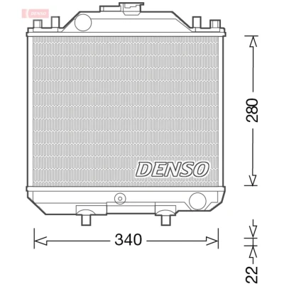 Abbildung von DENSO DSN1398 Anlasser 12 0,7 9