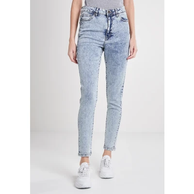 Abbildung von Urban Classics Jeans Skinny Fit, Damen, Größe: 29x32, Light skyblue acid washed
