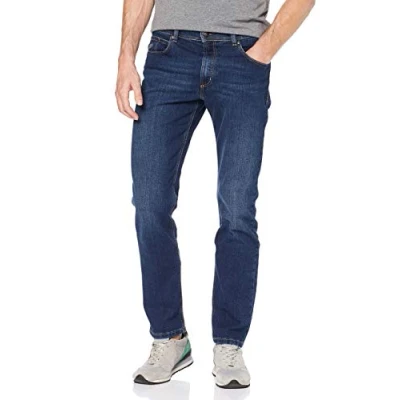 Abbildung von bugatti Herren 3280d 16640 Loose Fit Jeans, Blau (Stone Washed 343), 32W / 32L EU