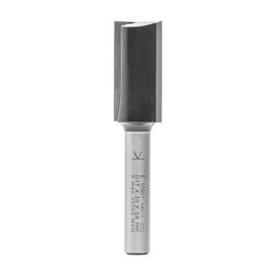 Abbildung von ENT 10991 Nutfräser HW, Schaft (S) 8 mm, Durchmesser (D) 17 NL 30 SL 40 GL 70 mit HW Grundschneide