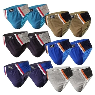 Abbildung von 6 12 Slips Herren Unterhosen Männer Slip Unterwäsche (12 stück, XL)