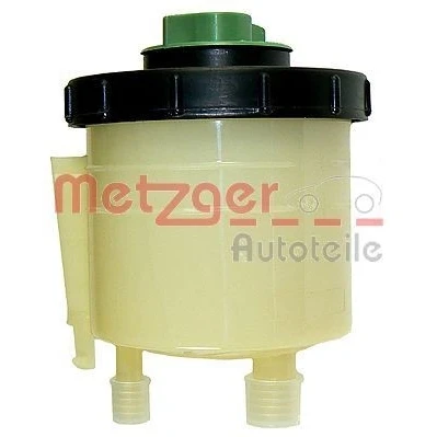 Abbildung von METZGER 2140042 Ausgleichsbehälter, Hydrauliköl Servolenkung mit Deckel VOLKSWAGEN: TRANSPORTER 4 Bus