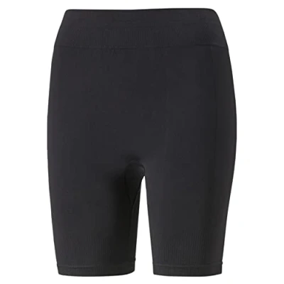 Abbildung von PUMA Damen Evoknit 7&quot; Short Tights Strumpfhose, Schwarz, XL