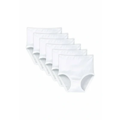 Abbildung von Schiesser 6 PACK Slip, Damen, Größe: 40, Weiß
