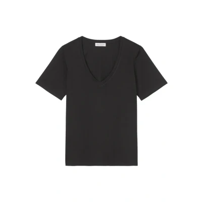Abbildung von Marc O&#039;Polo Tshirt basic, Damen, Größe: Medium, Black