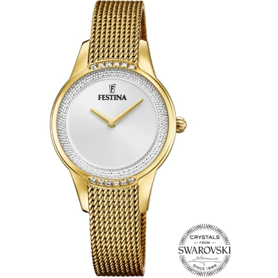 Abbildung von Festina Mademoiselle Uhr, Damen, Größe: One Size, Gold coloured
