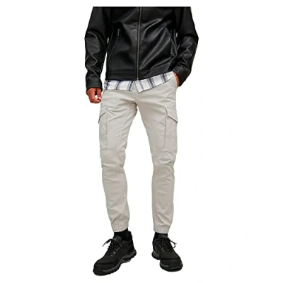 Abbildung von Jack &amp; Jones Jpstpaul Jjflake AKM NOOS Cargohose, Herren, Größe: 32x30, Moonbeam