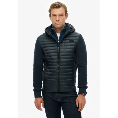 Abbildung von Superdry Steppjacke »HOOD STORM FLEECE HYBRID JKT« mit Kapuze
