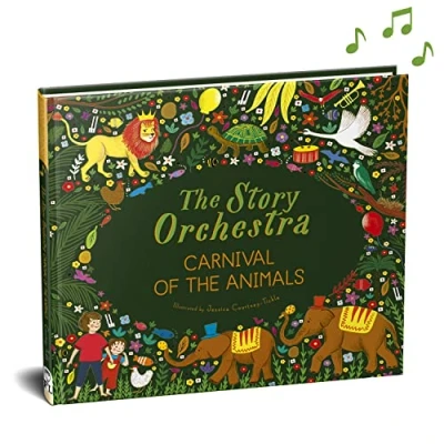 Abbildung von the Story Orchestra: Carnival of Animals, w. sound button: Press note to hear Saint Saëns&#039; music